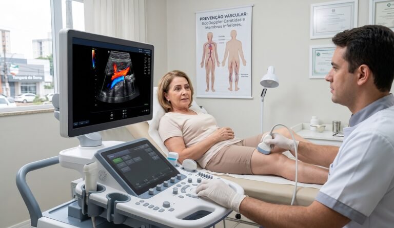 EcoDoppler de Carótidas e Membros Inferiores: Quando este exame é indispensável para evitar o AVC e a Trombose?
